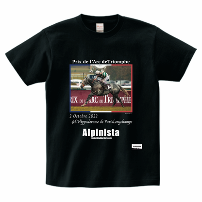 T-shirt Alpinista, winner of Prix de l'Arc de Triomphe 2022
